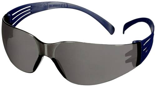 3M SecureFit SF102AF-BLU Schutzbrille mit Antibeschlag-Schutz, mit Antikratz-Schutz Blau von 3M