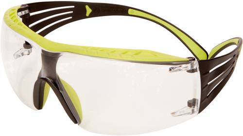 3M SecureFit SF401XRAS-GRN Schutzbrille mit Antibeschlag-Schutz Grün, Schwarz von 3M