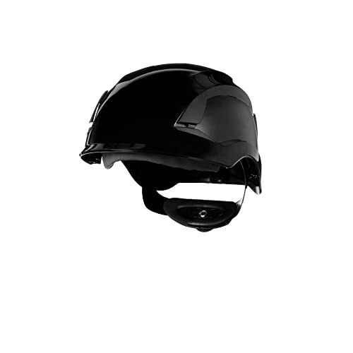 3M SecureFit Schutzhelm, X5512NVE-CE, nicht belüftet, schwarz, CE von 3M