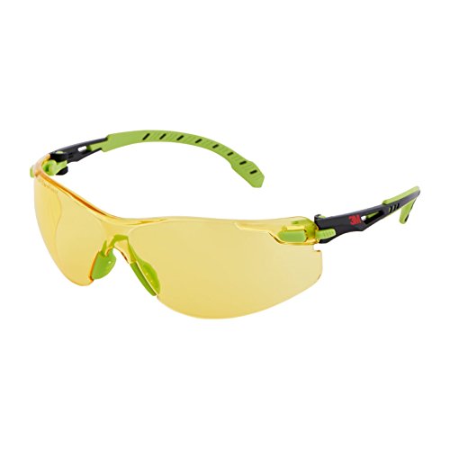 3M Solus Safety Glasses, Grün/Schwarz frame, Scotchgard Anti-Fog, Amber Lens, S1203SGAF-EU 3M Solus Safety Glasses, Grün/Schwarz frame, Scotchgard Anti-Fog, Amber Lens, S1203SGAF-EU von 3M Solus