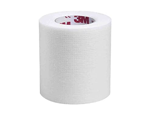 3M Transpore White, Perforiertes chirurgisches Pflaster mit Rayon- und Polyesterrücken, zart, bidirektional einreißbar, hypoallergen, atmungsaktiv, Größe 51 mm x 9,14 m, Packung mit 6 Rollen 3M Transpore White, Perforiertes chirurgisches Pflaster mit Rayon- und Polyesterrücken, zart, bidirektional einreißbar, hypoallergen, atmungsaktiv, Größe 51 mm x 9,14 m, Packung mit 6 Rollen von 3M