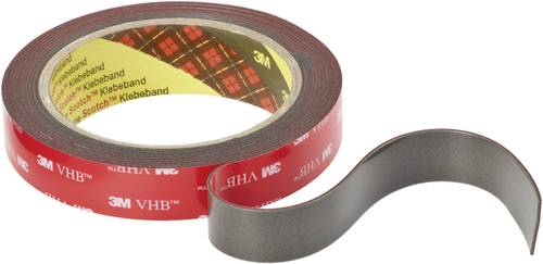 3M VHB™ 4611F 4611193 Doppelseitiges Klebeband VHB™ 4611F Dunkelgrau (L x B) 3m x 19mm 1St. von 3M