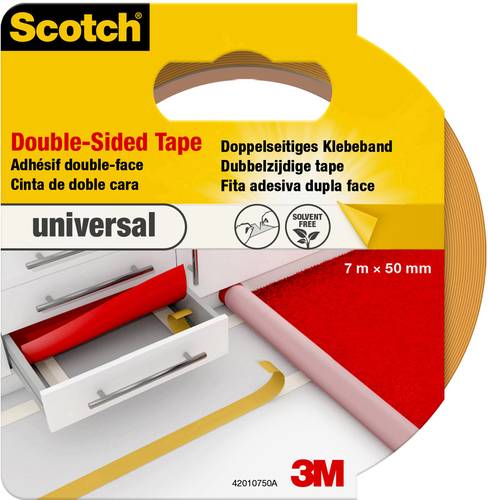 3M universal 42010750 Klebeband Scotch® Hellbraun (L x B) 7m x 50mm 1St. von 3M