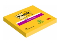 Post-It 654-S Klebezettel Quadratisch Gelb 90 Blätter (654-S6 (1 PACK = 12 BLÖCKE)) von 3M