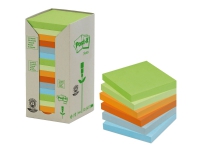 Post-It Notes Pad Tower Pack Pastel Rainbow (Pack 16), 76 x 76 mm von 3M