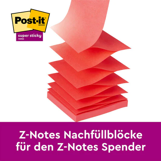 Post-It R330-SSCOS-P8+4 Klebezettel Quadratisch Blau - Grün - Pink 90 Blätter Selbstklebend (R330-SSCOS-P8+4) von 3M