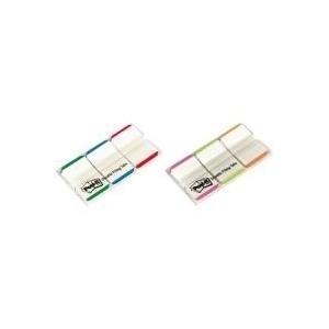 Post-It Tabs - 2,50cm (1)  Lined - Pink - Green - Orange - 22/Color - 66 Tabs/Dispenser Selbstklebendes Etikett (686L-PGO) von 3M