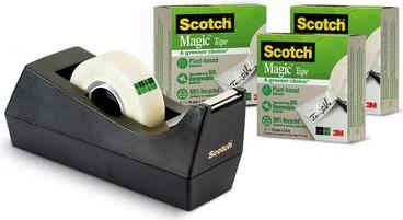 Scotch 9C38R3 Klebeband für das Büro (900C38G3) von 3M