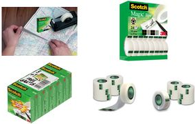 Scotch Klebefilm Magic 810, 19 mm x 33 m, 24 Rollen Kerndurchmesser: 25 mm, Promotion-Tower - 1 Stück (8-1933R24TPR) von 3M