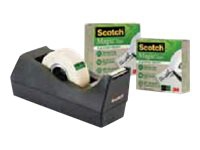 Scotch Taśma biurowa SCOTCH® Magic™ Greener Choice (9-1933R3C38), matowa, 19mm, 33m, 3szt., podajnik C-38 GRATIS von 3M