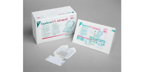 TEGADERM 3M I.V. ADVANCED 6,5x7 cm pour les lignes périphériques von 3M