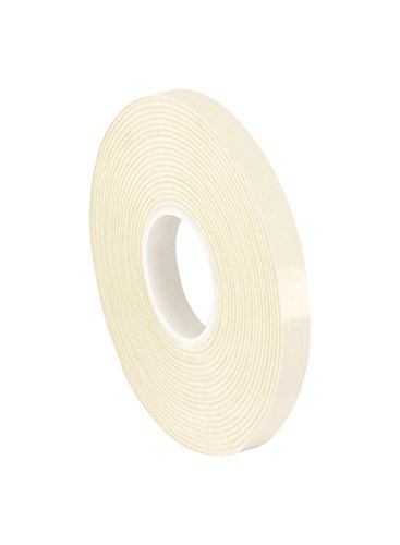 TapeCase 0.125-5-4462W 3M 4462W Klebeband, 31 mil (0,8 mm) stark, 0,125 5" x 5 Yards Rolle von 3M