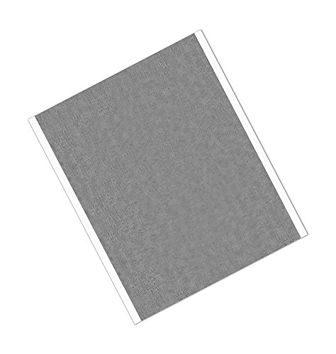 TapeCase 427 18 x 18 cm 25 glänzende Silberfarbene Aluminium/Acryl-Klebeband, ausgekleidetes Aluminiumfolienband, umgewandelt von 3M 427, 65-300 Grad F Leistungstemperatur, 0,0046 Zoll dick (25 Stück) von 3M