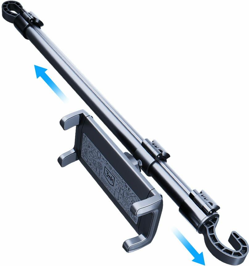Handyhalterung für Kopfstütze 3mk Schwarz Auto (5903108543217) von 3MK