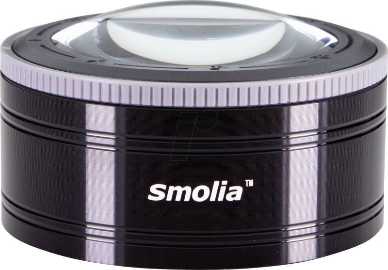 SMO 3R-SRCC - Leselupe smolia RC, LED, Ø 74 mm, 3-fach, schwarz von 3R SYSTEMS