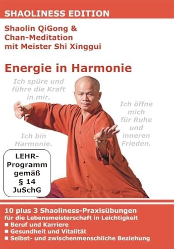 Shaolin QiGong & Chan-Meditation mit Meister Shi Xinggui: Energie in Harmonie (DVD) von 3Trust