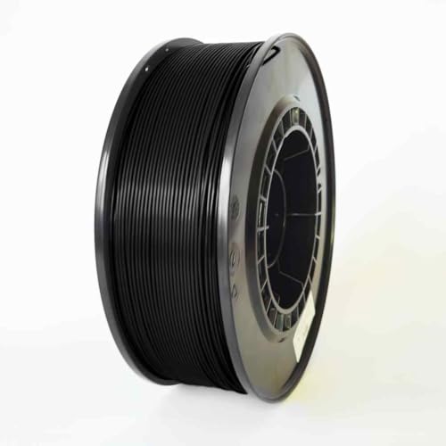 3WAY PLA Filament Pro 1.75mm 1kg (Black), Less Tangling and Clogs, Fits Most FDM Printers von 3WAY