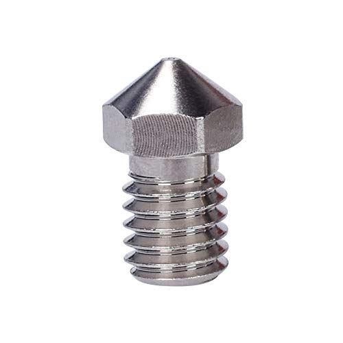 3Wthings Plated Copper Nozzle passend für E3D V6 Hotend 3D Drucker M6, 0.4mm, 1.75mm von 3Wthings