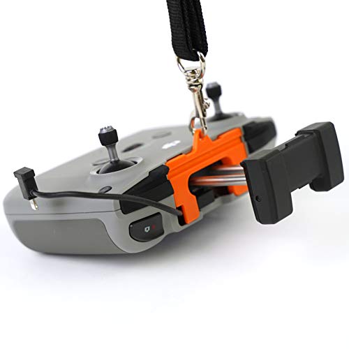 3dquad Gurt Platte/Befestigung für DJI Mini 2 Sender, Tragriemen, Lanyard, Strap (Orange) von 3dquad