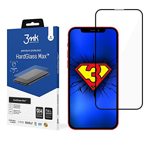 3MK Verstärktes gehärtetes Glas Apple iPhone 13 Mini - HardGlass Max von 3mk