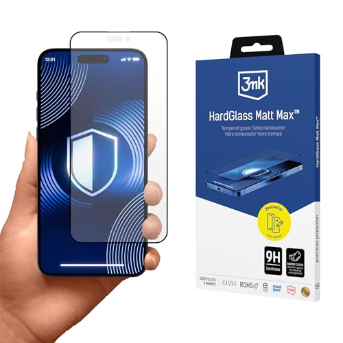 3mk HardGlass Matt Max Glass Screen Protector for iPhone 15 Pro 3mk HardGlass Matt Max Glass Screen Protector for iPhone 15 Pro von 3mk