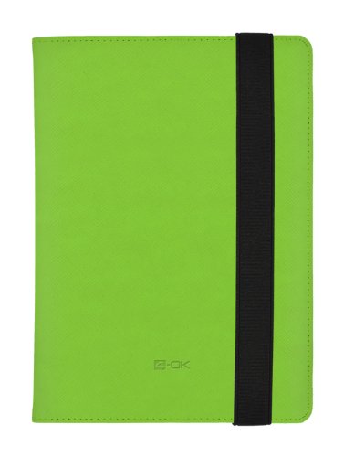 4-OK Universal Stand Silicon Schutzhülle mit Deckel für Tablet PC 10 (bis 258 x 200 x 12 mm) von 4-OK