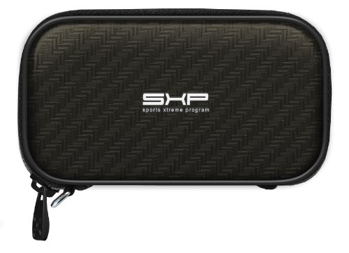 SXP EVA Carbon Graphite Tasche in Hartschale für Handys,Digitalkamera usw. - u.a. für Apple iPhone 3G S, 4 und Samsung Galaxy S i9000 - (Innenabmessungen maximal: 122 x 68 x 15 mm) von 4-OK