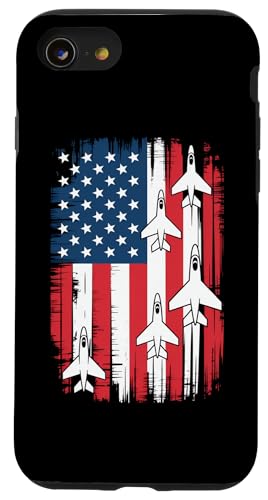 4. Juli Väter Red White & Nap Bär Hülle für iPhone SE (2020) / 7 / 8 von 4. Juli Väter Feier Gemütlich Bären