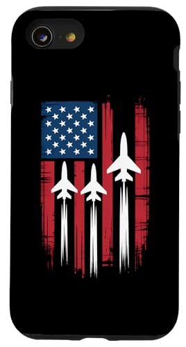 4. Juli Väter Red White & Nap Bär Hülle für iPhone SE (2020) / 7 / 8 von 4. Juli Väter Feier Gemütlich Bären