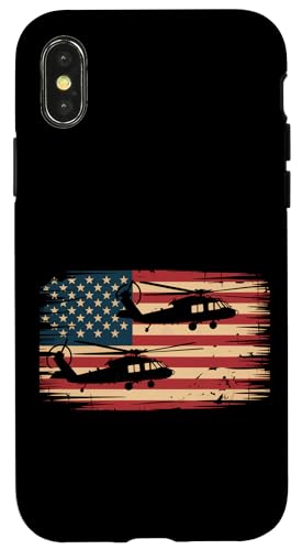 4. Juli Väter Red White & Nap Bär Hülle für iPhone X/XS von 4. Juli Väter Feier Gemütlich Bären