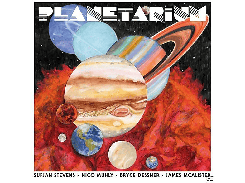 Sufjan Stevens, Nico Muhly, Bryce Dessner, James Mcalister - Planetarium (CD) von 4AD/BEGGARS GROUP
