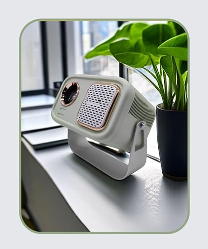 4DIZY Beamer, WiFi, Bluetooth, Beamer, Projektor, 4K Unterstützt, Heimkino für Android/iOS/PS5/XBOX HDMI 1080p AV USB, Android 9 Netflix, Youtube, Prime Video von 4DIZY