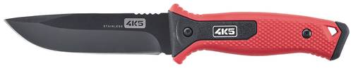 4K5 Tools 600.200A Zuverlässiges Messer mit feststehender Klinge Rot, Schwarz Länge 255mm von 4K5 Tools