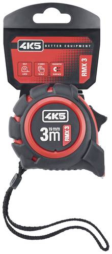 4K5 Tools RMX 3 RollMeter 3m 606.100-3 Maßband 3m von 4K5 Tools