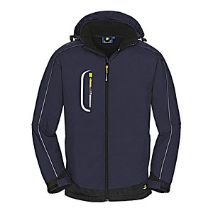 4PROTECT® Herren Softshelljacke Montana blau Größe 3XL von 4PROTECT®