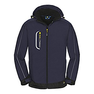 4PROTECT® Herren Softshelljacke Montana blau Größe 4XL von 4PROTECT®