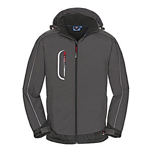 4PROTECT® Herren Softshelljacke Montana grau, schwarz Größe L von 4PROTECT®