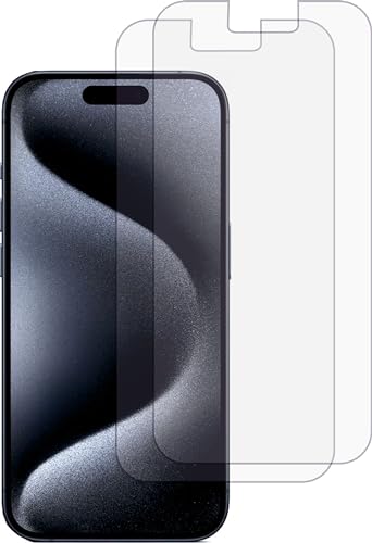 4ProTec | 2x Display-Schutz-Folie KLAR für Apple iPhone 15 von 4ProTec