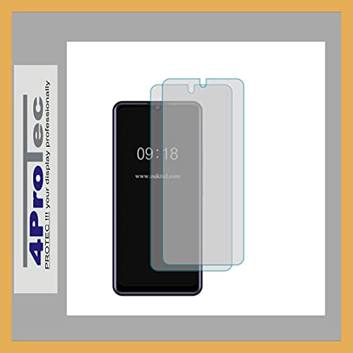 4ProTec | 2x Display-Schutz-Folie KLAR für Oukitel C25 von 4ProTec