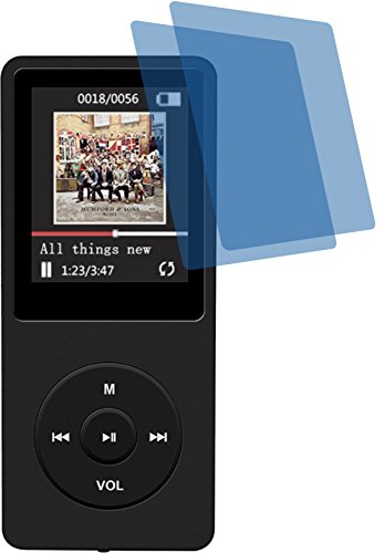 4ProTec I 2X ANTIREFLEX matt Schutzfolie für AGPTek 16GB MP3-Player Premium Displayschutzfolie Bildschirmschutzfolie Schutzhülle Displayschutz Displayfolie Folie von 4ProTec