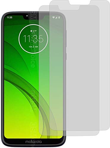 4ProTec I 2X ANTIREFLEX matt Schutzfolie für Motorola Moto G7 Power Displayschutzfolie Bildschirmschutzfolie Schutzhülle Displayschutz Displayfolie Folie von 4ProTec