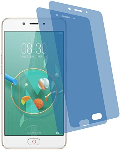 4ProTec I 2X Crystal Clear klar Schutzfolie für ZTE Nubia N2 Premium Displayschutzfolie Bildschirmschutzfolie Schutzhülle Displayschutz Displayfolie Folie von 4ProTec