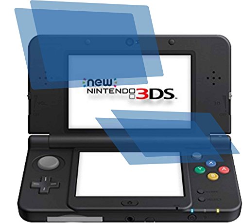 4ProTec I 4X ANTIREFLEX matt Schutzfolie für Nintendo New 3DS Premium Displayschutzfolie Bildschirmschutzfolie Schutzhülle Displayschutz Displayfolie Folie von 4ProTec