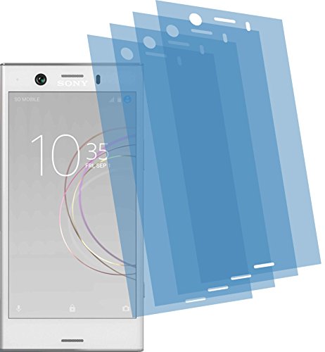 4ProTec I 4X ANTIREFLEX matt Schutzfolie für Sony Xperia XZ1 Compact Displayschutzfolie Bildschirmschutzfolie Schutzhülle Displayschutz Displayfolie Folie von 4ProTec