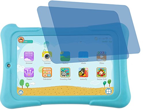 I 2X Crystal Clear klar Schutzfolie für Alldaymall Kinder Tablet PC 7 Zoll A88 K Pro Premium Displayschutzfolie Bildschirmschutzfolie Schutzhülle Displayschutz Displayfolie Folie von 4ProTec