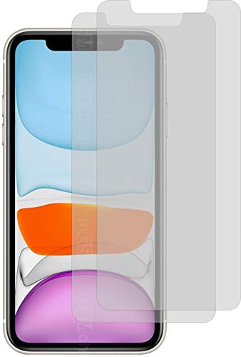 I 2X Schutzfolie KLAR passgenau für Apple iPhone 11 Displayschutzfolie Bildschirmschutzfolie Schutzhülle Displayschutz Displayfolie Folie von 4ProTec