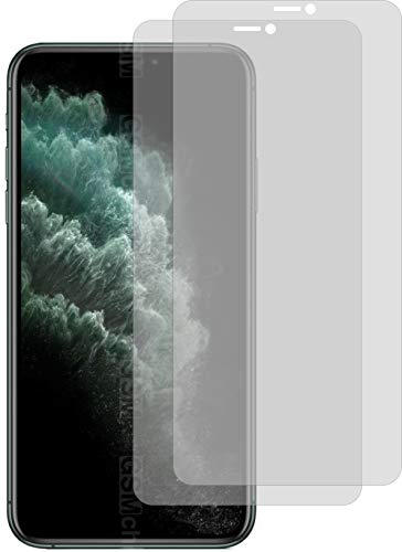 I 2X Schutzfolie KLAR passgenau für Apple iPhone 11 Pro Max Displayschutzfolie Bildschirmschutzfolie Schutzhülle Displayschutz Displayfolie Folie von 4ProTec
