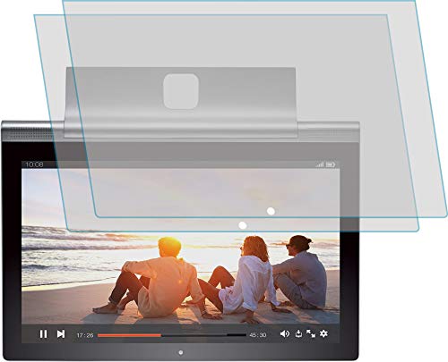 I 2X Schutzfolie KLAR passgenau für Lenovo Yoga Tablet 2 Pro 33 cm 13,3 Zoll - Bildschirmschutzfolie Schutzhülle von 4ProTec