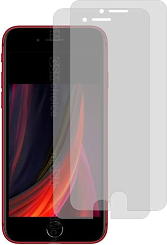 I 2X Schutzfolie MATT passgenau für Apple iPhone SE 2020 - Bildschirmschutzfolie Schutzhülle von 4ProTec