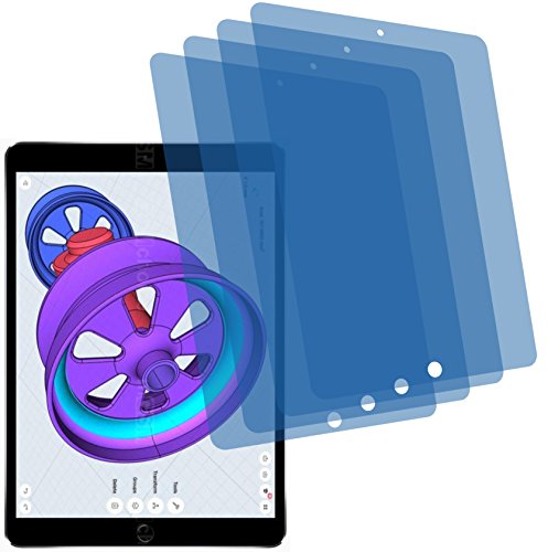 I 4X ANTIREFLEX matt Schutzfolie für Apple iPad Pro 10.5 Zoll (2017) Premium Displayschutzfolie Bildschirmschutzfolie Schutzhülle Displayschutz Displayfolie Folie von 4ProTec